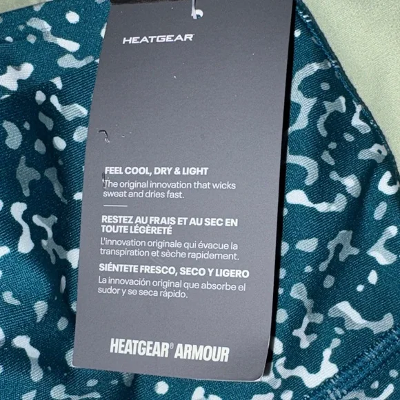 Under Armour Teal and White Speckled Performance Jeggings - Picture 4 of 9